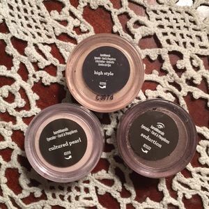 3 Bare Minerals loose eyeshadows